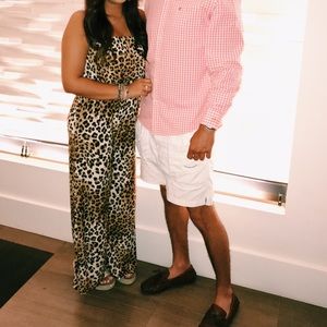 Cheetah print jumpsuit